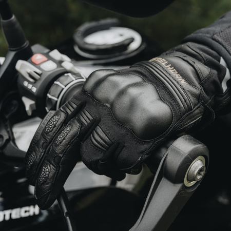 RĘKAWICE MOTOCYKLOWE | REBELHORN PATROL | MĘSKIE KRÓTKIE MIEJSKIE + GRATISY XS