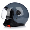 KASK MOTOCYKLOWY OTWARTY | VITO LORETO | NARDO GREY SKUTER CHOPPER ECE 22.06