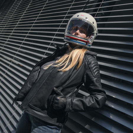 KURTKA MOTOCYKLOWA | REBELHORN IMPALA | DAMSKA SKÓRZANA CODZIENNA + GRATIS