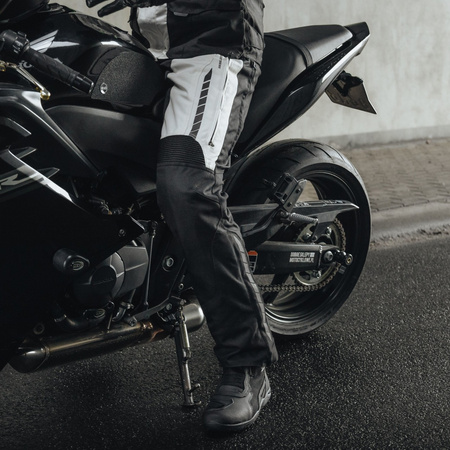 SPODNIE MOTOCYKLOWE | REBELHORN HIKER III | TEKSTYLNE WODOODPORNE + GRATISY S