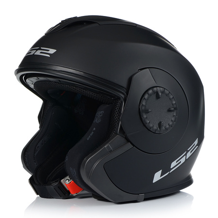 OTWARTY KASK MOTOCYKLOWY LS2 OF570 MAT 3w1 + DASZEK + SZYBA + BLENDA