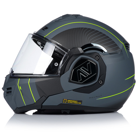KASK MOTOCYKLOWY | LS2 FF906 ADVANT COOPER | SZCZĘKOWY + PINLOCK + PLECAK 