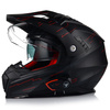 KASK MOTOCYKLOWY VITO MOLINO MAT ENDURO CROSS QUAD ATV + INTERKOM + BLENDA