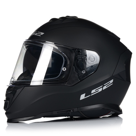 KASK MOTOCYKLOWY LS2 FF800 STORM II CZARNY MATT + INTERKOM VITO BLUETOOTH