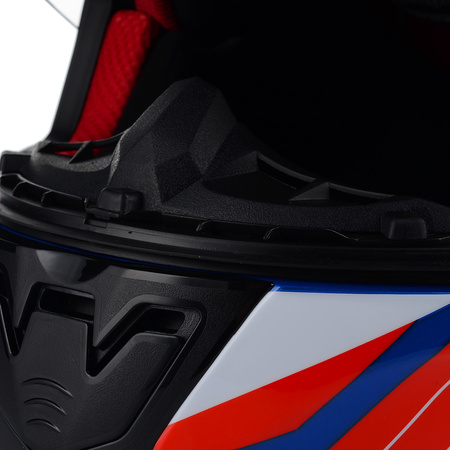  	KASK MOTOCYKLOWY LS2 FF353 RAPID STRATUS BL/RED INTEGRALNY SYSTEM PINLOCK