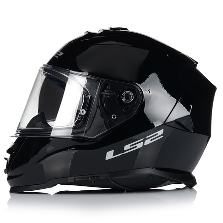 KASK MOTOCYKLOWY LS2 FF800 STORM II SOLID + PINLOCK + BLENDA ECER 22.06
