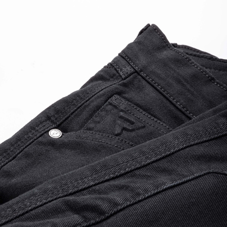 SPODNIE MOTOCYKLOWE | REBELHORN VANDAL BLACK | JEANSY MĘSKIE + GRATISY 40/34