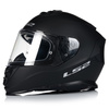 KASK MOTOCYKLOWY LS2 FF800 STORM II CZARNY MATT + INTERKOM VITO BLUETOOTH