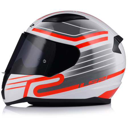 KASK MOTOCYKLOWY LS2 FF353 RAPID II CIRCUIT ECE 22.06 + CIEMNA SZYBA