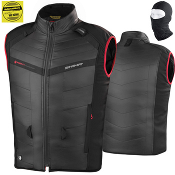 KAMIZELKA GRZEJĄCA MOTOCYKLOWA | SHIMA POWERHEAT | MĘSKA KURTKA OGRZEWANA