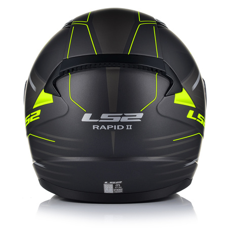 KASK MOTOCYKLOWY LS2 FF353 RAPID II ROKKU ECE 22.06 + ZŁOTA SZYBA