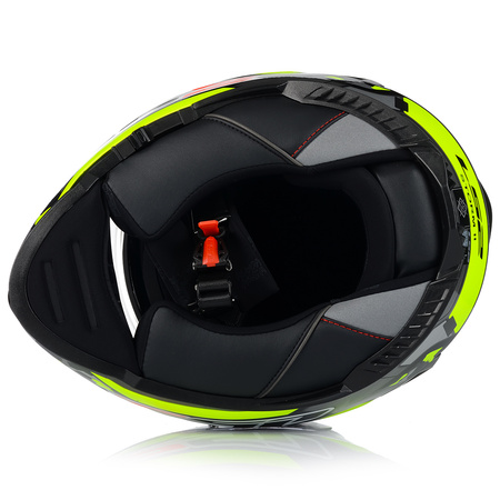 KASK MOTOCYKLOWY LS2 FF800 STORM II CYBORG + PINLOCK + BLENDA ECER 22.06