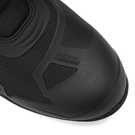 BUTY MOTOCYKLOWE | REBELHORN RANGE BLACK | TURYSTYCZNE WENTYLOWANE + GRATISY