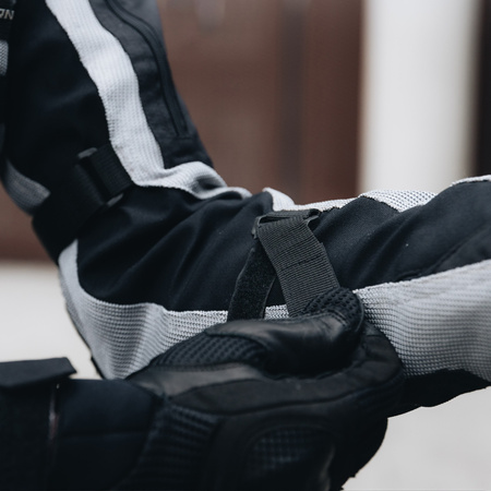 KURTKA MOTOCYKLOWA | REBELHORN SCANDAL II | TEKSTYLNA MĘSKA DŁUGA + GRATISY