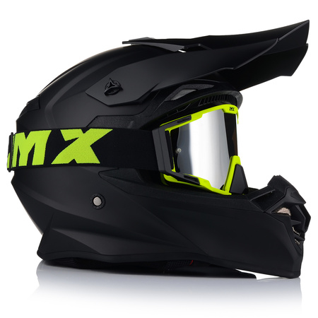 KASK MOTOCYKLOWY | VITO TIVOLI + GOGLE IMX | OFF-ROAD ENDURO CROSS QUAD