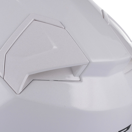 OTWARTY KASK MOTOCYKLOWY LS2 OF603 BIAŁY POŁYSK + PINLOCK ANTYPARA + BLENDA