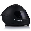 KASK MOTOCYKLOWY LS2 FF808 STREAM II CZARNY MAT BLENDA + PRZYCIEMNIANA SZYBA