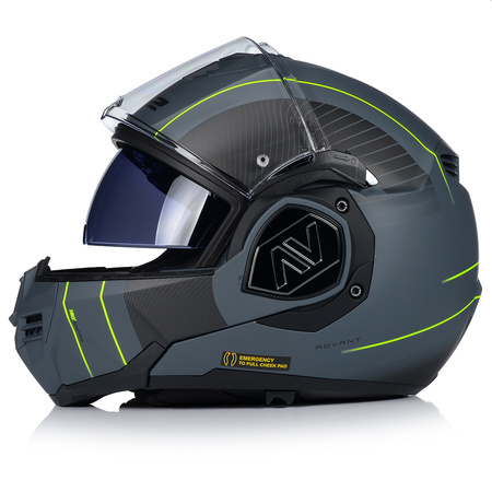 KASK MOTOCYKLOWY | LS2 FF906 ADVANT COOPER | SZCZĘKOWY + PINLOCK + PLECAK 