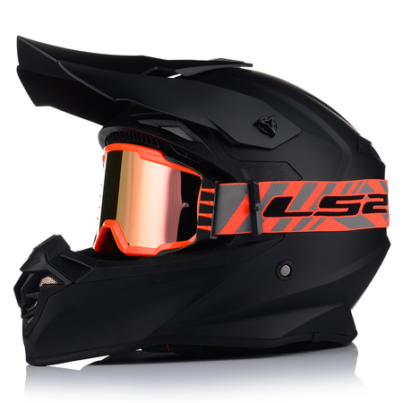KASK MOTOCYKLOWY | VITO TIVOLI | OFF-ROAD ENDURO CROSS QUAD ATV + GOGLE LS2
