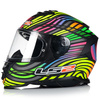 KASK MOTOCYKLOWY LS2 FF800 STORM II RAINBOW + PINLOCK + BLENDA ECER 22.06