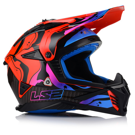 KASK MOTOCYKLOWY | LS2 MX708 FAST II + GOGLE | LEKKI ENDURO CROSS QUAD ATV