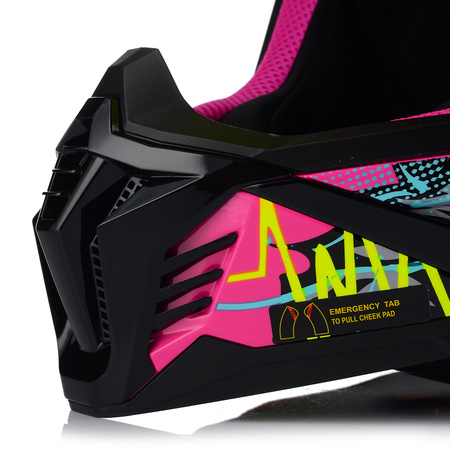 KASK MOTOCYKLOWY LS2 MX708 FAST II GORILLA LEKKI ENDURO CROSS QUAD ATV