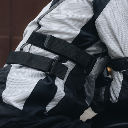 KURTKA MOTOCYKLOWA | REBELHORN SCANDAL II | TEKSTYLNA MĘSKA DŁUGA + GRATISY