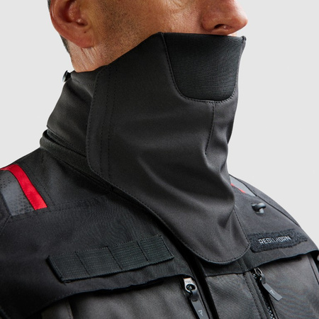 KURTKA MOTOCYKLOWA | REBELHORN CUBBY V | DŁUGA WODOODPORNA MĘSKA + GRATISY