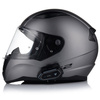 KASK MOTOCYKLOWY LS2 FF353 RAPID II SZARY MATT + INTERKOM VITO BLUETOOTH