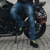 SPODNIE MOTOCYKLOWE | OZONE HORNET BLUE | MĘSKIE JEANSY ARAMIDOWE + GRATIS