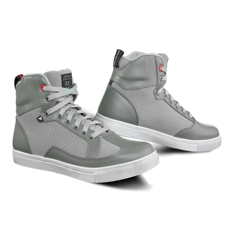 BUTY MOTOCYKLOWE | SHIMA SX-2 LADY GREY | KRÓTKIE DAMSKIE TRAMPKI + GRATISY