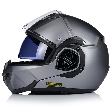 KASK MOTOCYKLOWY | LS2 FF906 ADVANT SOLID | SZCZĘKOWY + PINLOCK + PLECAK