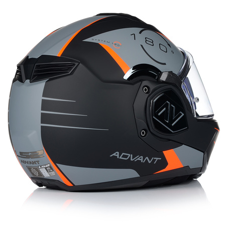 KASK MOTOCYKLOWY | LS2 FF906 ADVANT CODEX | SZCZĘKOWY + PINLOCK + PLECAK