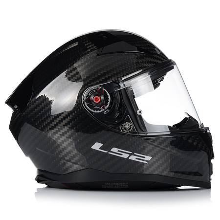 KASK MOTOCYKLOWY LS2 FF811 VECTOR II CARBON + PINLOCK + BLENDA + 2x SZYBA