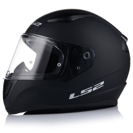 KASK MOTOCYKLOWY LS2 FF353 RAPID II CZARNY MATT + INTERKOM VITO BLUETOOTH