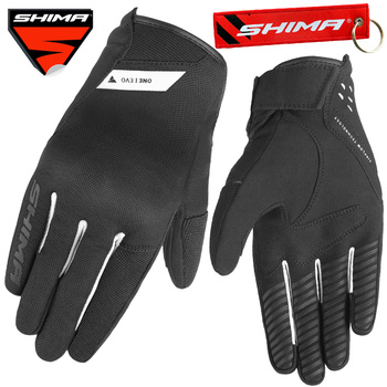 RĘKAWICE MOTOCYKLOWE | SHIMA ONE EVO | KRÓTKIE MIEJSKIE TEKSTYLNE  + GRATISY