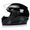 INTEGRALNY KASK MOTOCYKLOWY ZAMKNIĘTY NA MOTOR SKUTER AWINA CZARNY POŁYSK