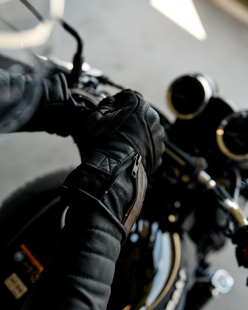 RĘKAWICE MOTOCYKLOWE | REBELHORN HUNTER | MĘSKIE KRÓTKIE MIEJSKIE + GRATISY