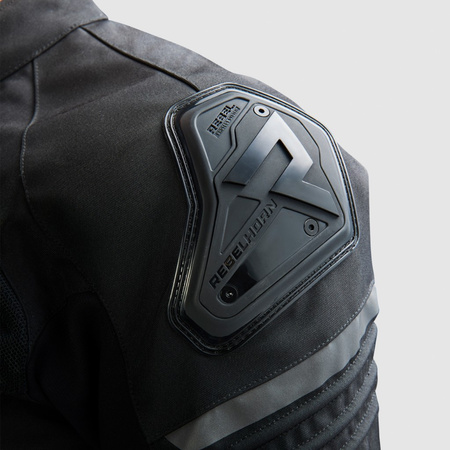 KURTKA MOTOCYKLOWA | REBELHORN VANDAL MESH | TEKSTYLNA MĘSKA LETNIA + GRATISY