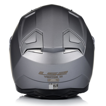 KASK MOTOCYKLOWY LS2 FF811 VECTOR II WŁÓKNO SZKLANE + PINLOCK + BLENDA