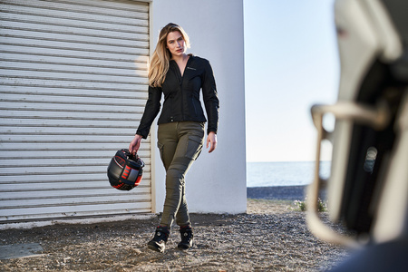SPODNIE MOTOCYKLOWE | SHIMA GIRO 2.0 | DAMSKIE JEANSY + OCHRANIACZE GRATIS