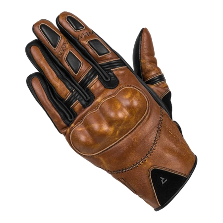 RĘKAWICE MOTOCYKLOWE | REBELHORN THUG II | MĘSKIE KRÓTKIE SKÓRZANE + GRATISY