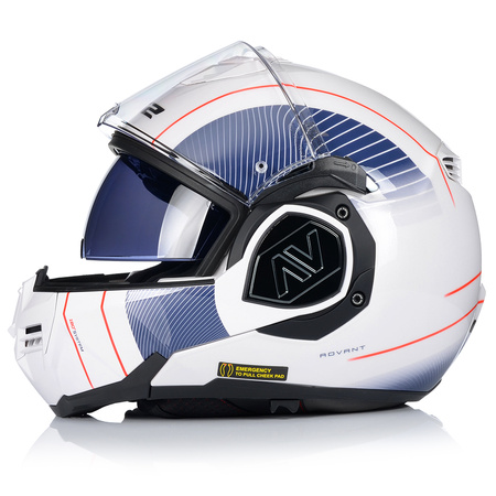 KASK MOTOCYKLOWY | LS2 FF906 ADVANT COOPER | SZCZĘKOWY + PINLOCK + PLECAK