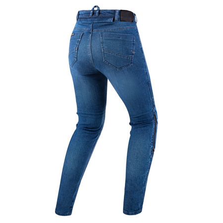 SPODNIE MOTOCYKLOWE | SHIMA METRO LADY BLUE | DAMSKIE JEANSY + GRATIS
