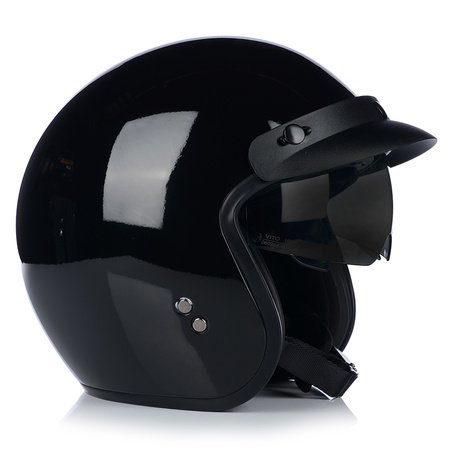 KASK MOTOCYKLOWY OTWARTY | VITO SPECJAL | CHOPPER CRUISER + DASZEK + BLENDA 