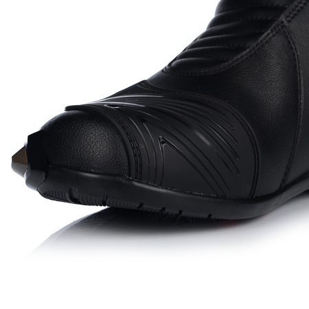 BUTY MOTOCYKLOWE | OZONE RS BLACK | DŁUGIE SKÓRZANE SPORTOWE + GRATISY