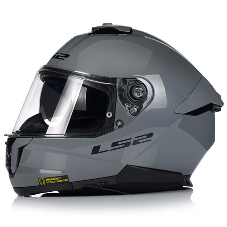 KASK MOTOCYKLOWY LS2 FF808 STREAM II NARDO KEVLAR SYSTEM PINLOCK + BLENDA 