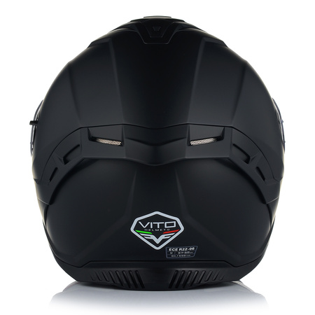 KASK MOTOCYKLOWY | VITO PRESTO MATT | INTEGRALNY + CIEMNA SZYBA + BLENDA 2XL
