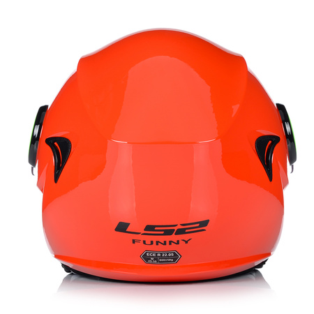 KASK MOTOCYKLOWY OTWARTY DLA DZIECI LS2 OF602 FUNNY NA SKUTER MOTOR ECE22-05