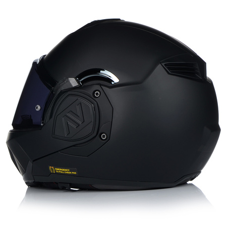  	KASK MOTOCYKLOWY | LS2 FF906 ADVANT NOIR | SZCZĘKOWY + PINLOCK + PLECAK